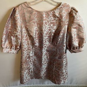 Lulus party dress with puffy sleeves